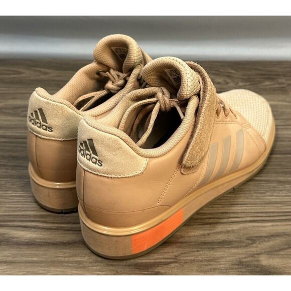 Adidas Power Perfect 3 Mens 8.5 Pink Pearl Ash Weightlifting Shoes (DA9882) - Picture 3 of 10